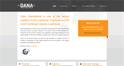 Desktop Screenshot of dana-international.nl