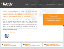 Tablet Screenshot of dana-international.nl